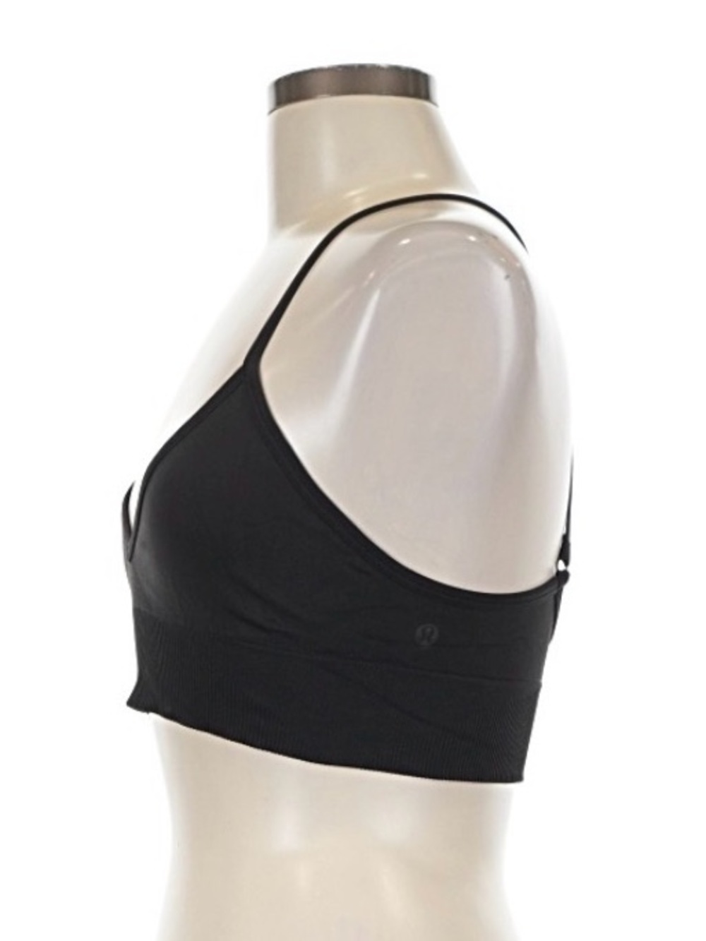lululemon Black sweetheart, neckline Seamless Bra & free tote - Picture 5 of 9